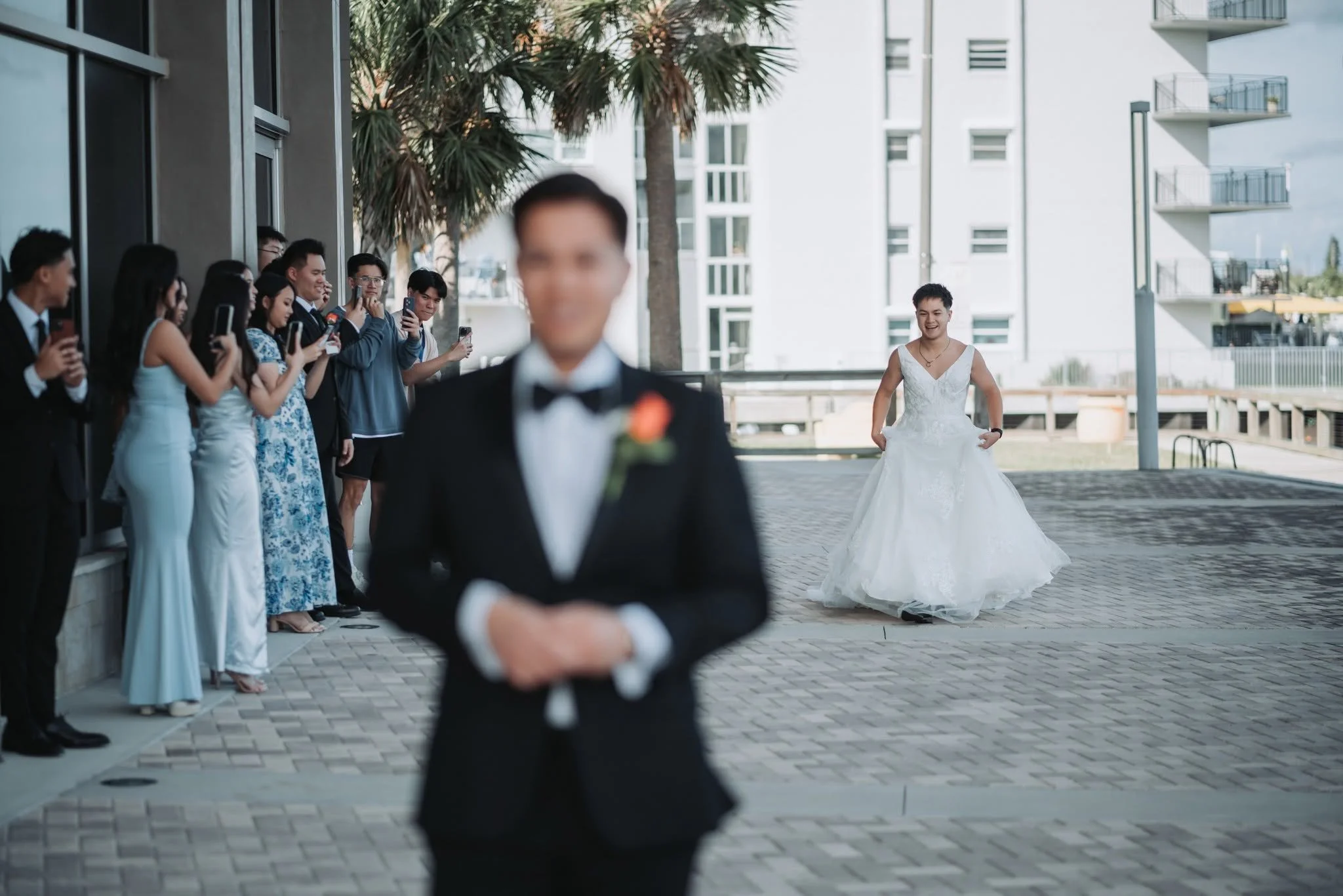 Tony and Alice wedding at Brannon Center, New Smyrna Beach, FL, photo 13 by Henry M Production
