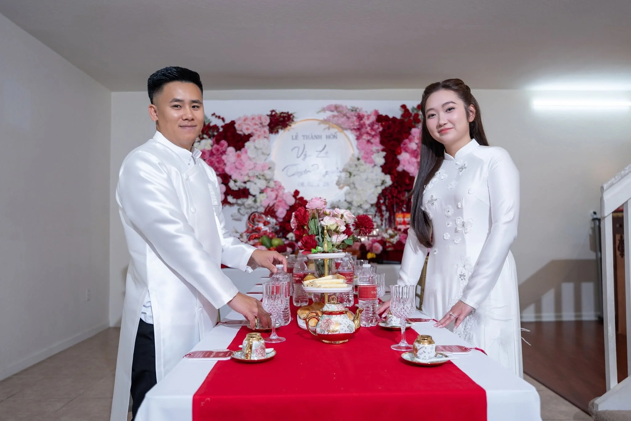 Vy and Quyen Vietnamese wedding at Milander Center, Hialeah, FL, photo 5 by Henry M Production