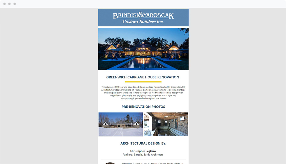Brindisi and Yaroscak (Darien, CT) - View Email