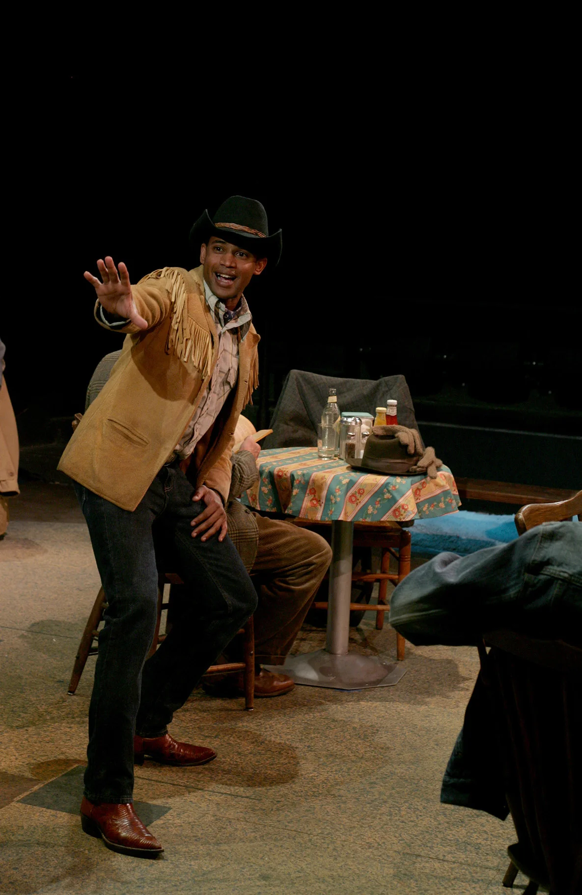 AJ as Bo Decker in BUS STOP