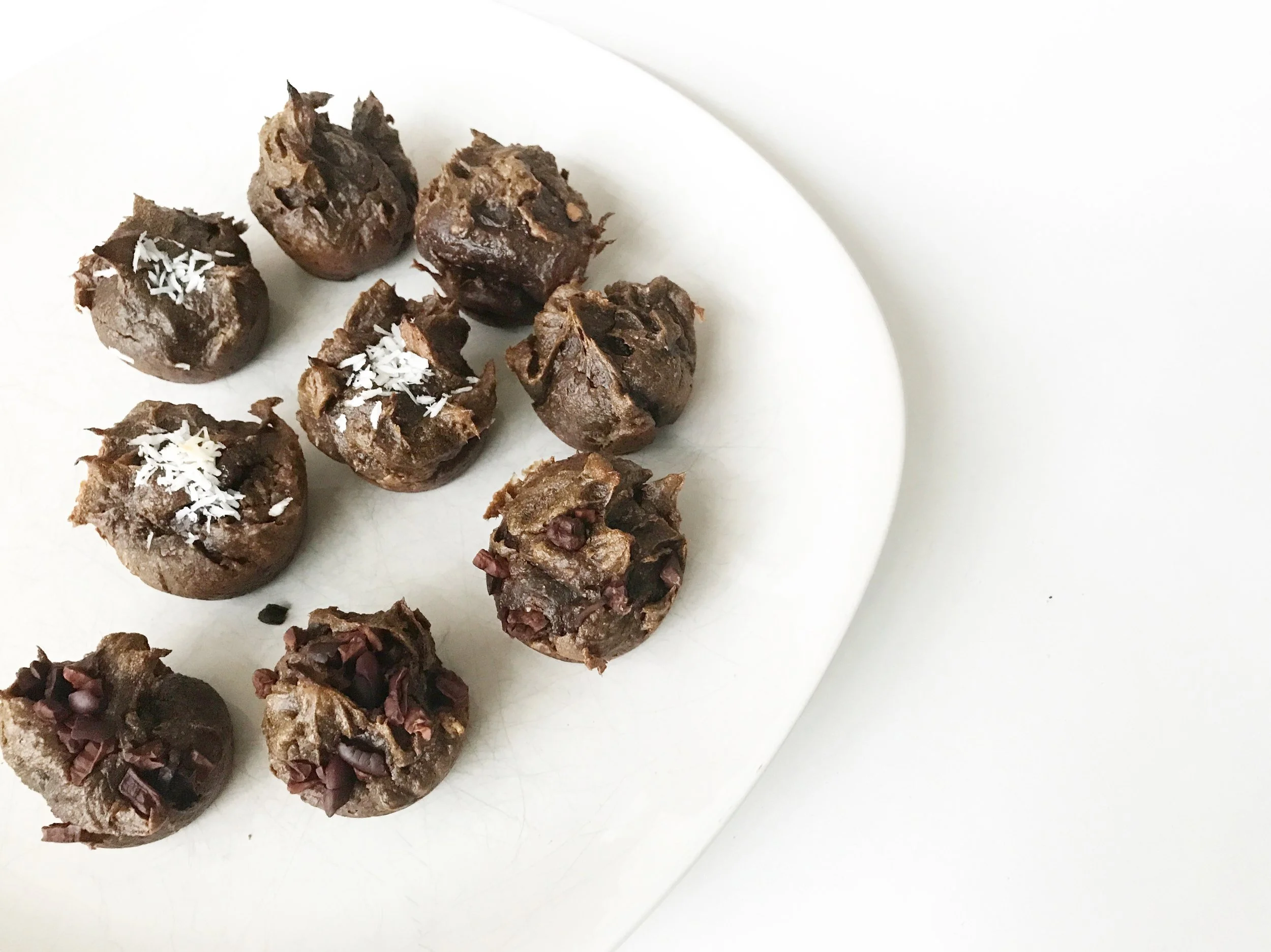 Chocolate Avocado Mini Muffins (GF, DF, Paleo)