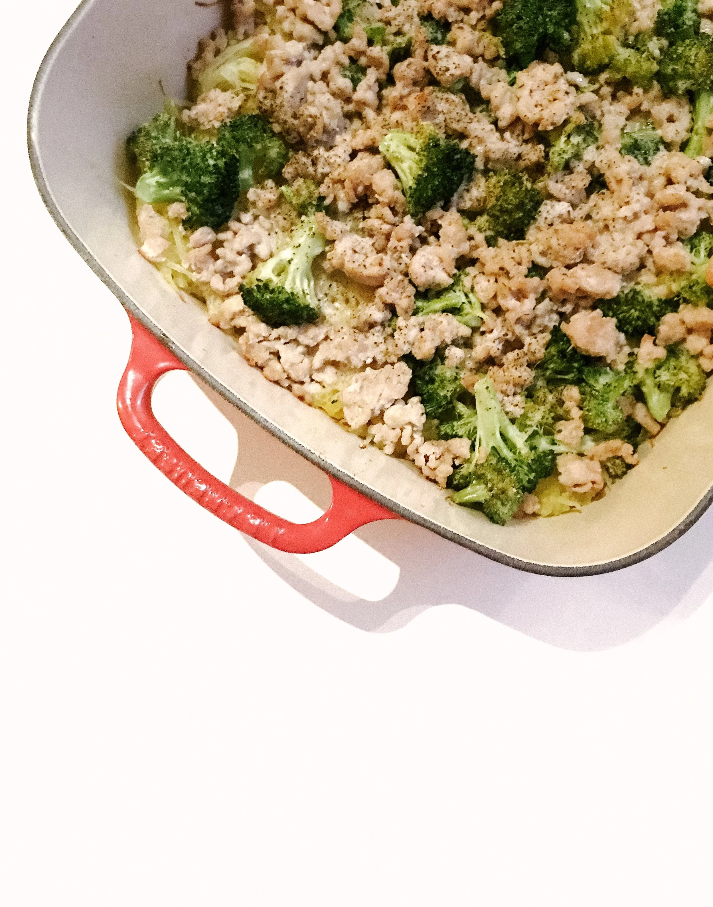 Creamy Garlic Spaghetti Squash Casserole (AIP, GAPS, Paleo, GF, DF)