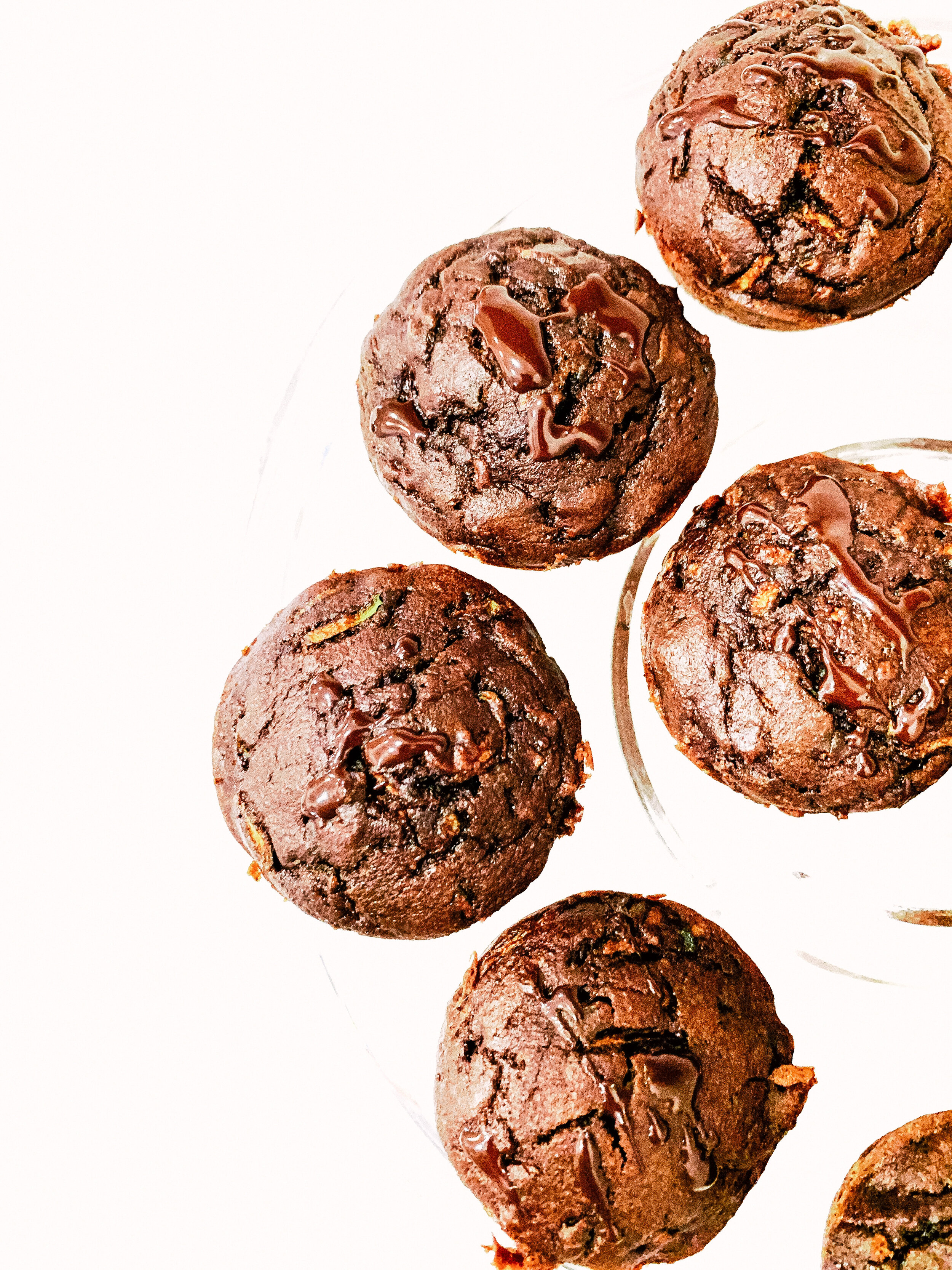Dark Chocolate Chip Zucchini Muffins (Paleo, GF, DF)