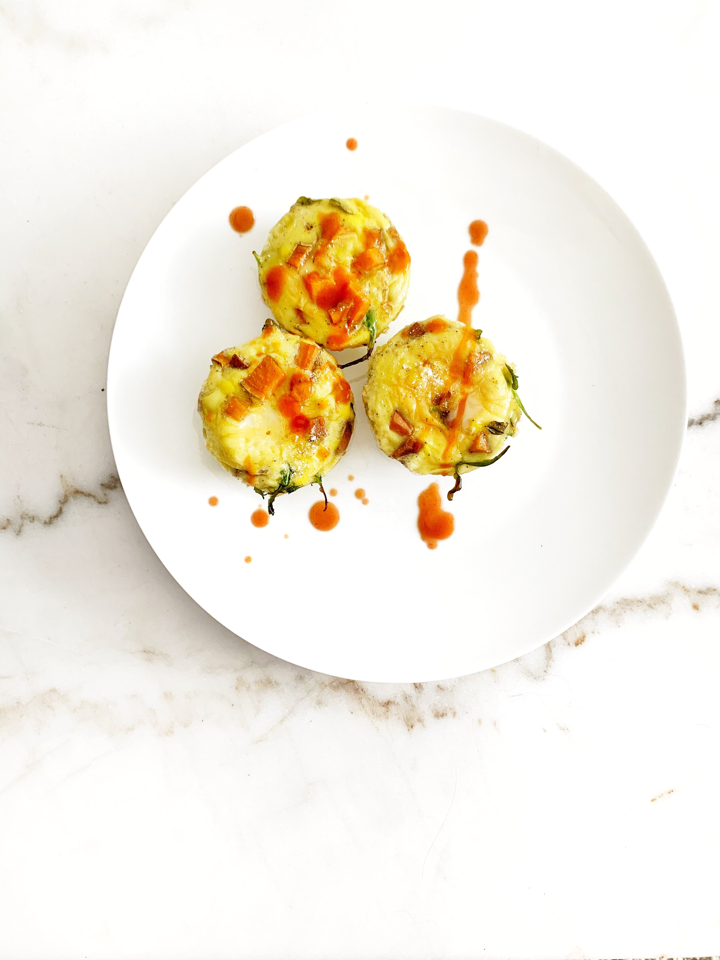 Sweet Potato and Spinach Egg Bites — The Realistic Holistic