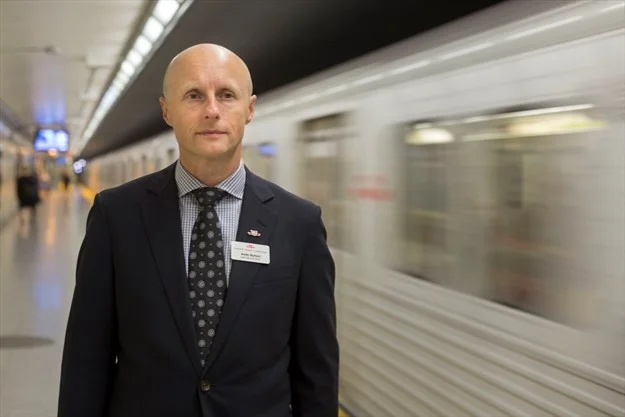 Andy Byford, the MTA's new Transit President