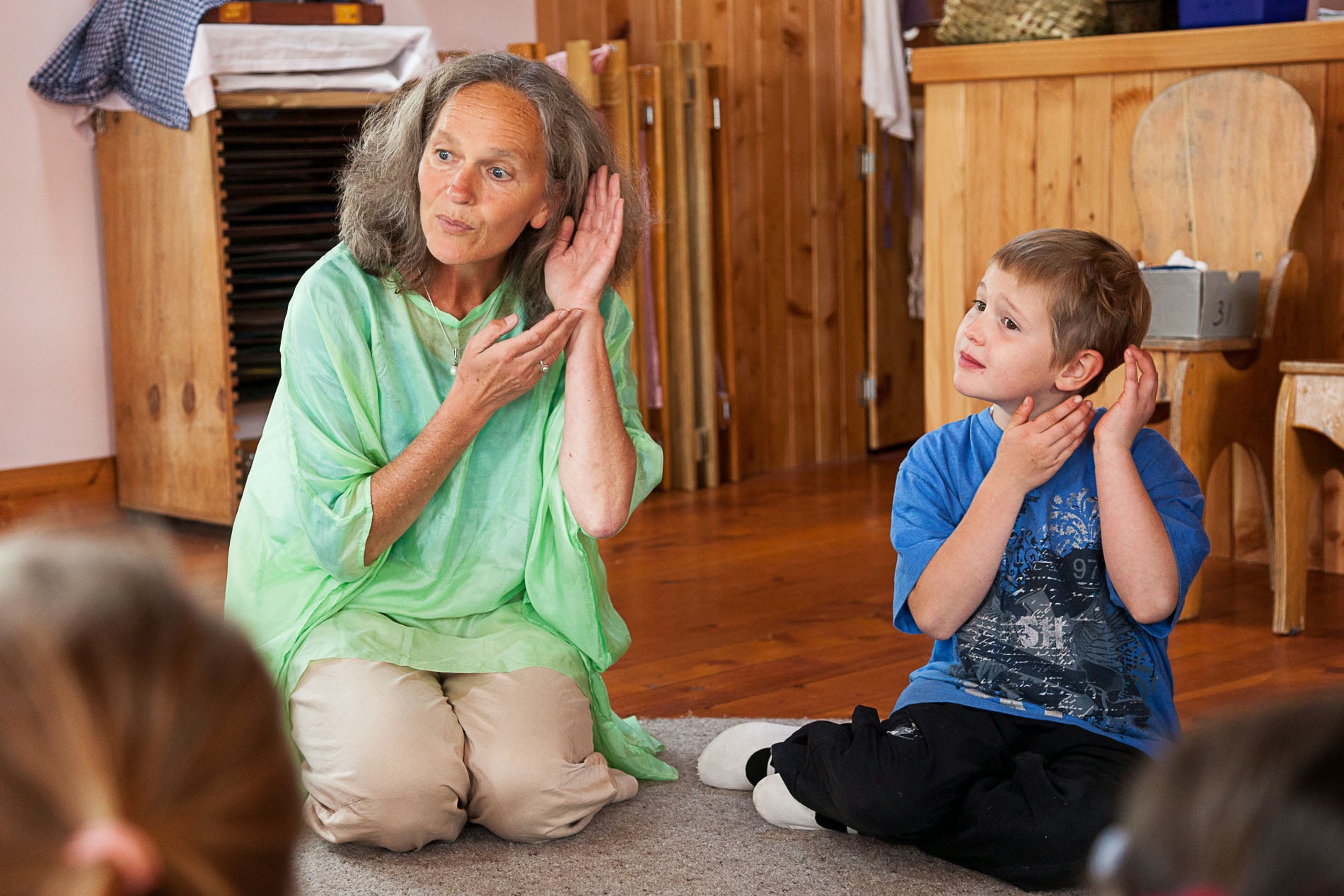 Waldorf schools believe that the experience of listening is imperative for children to develop before moving onto more formal music learning experiences.