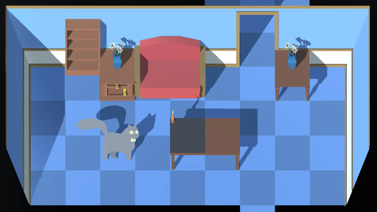 Cat puzzle game screenshot