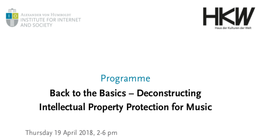 Event report: One thing that would improve the rights of musicians