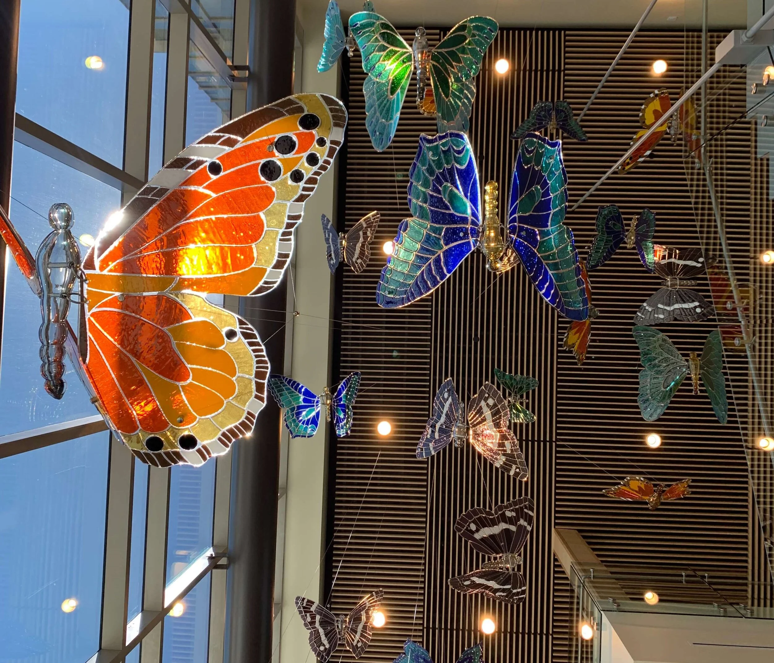 Designing and Creating a Glass Butterfly
