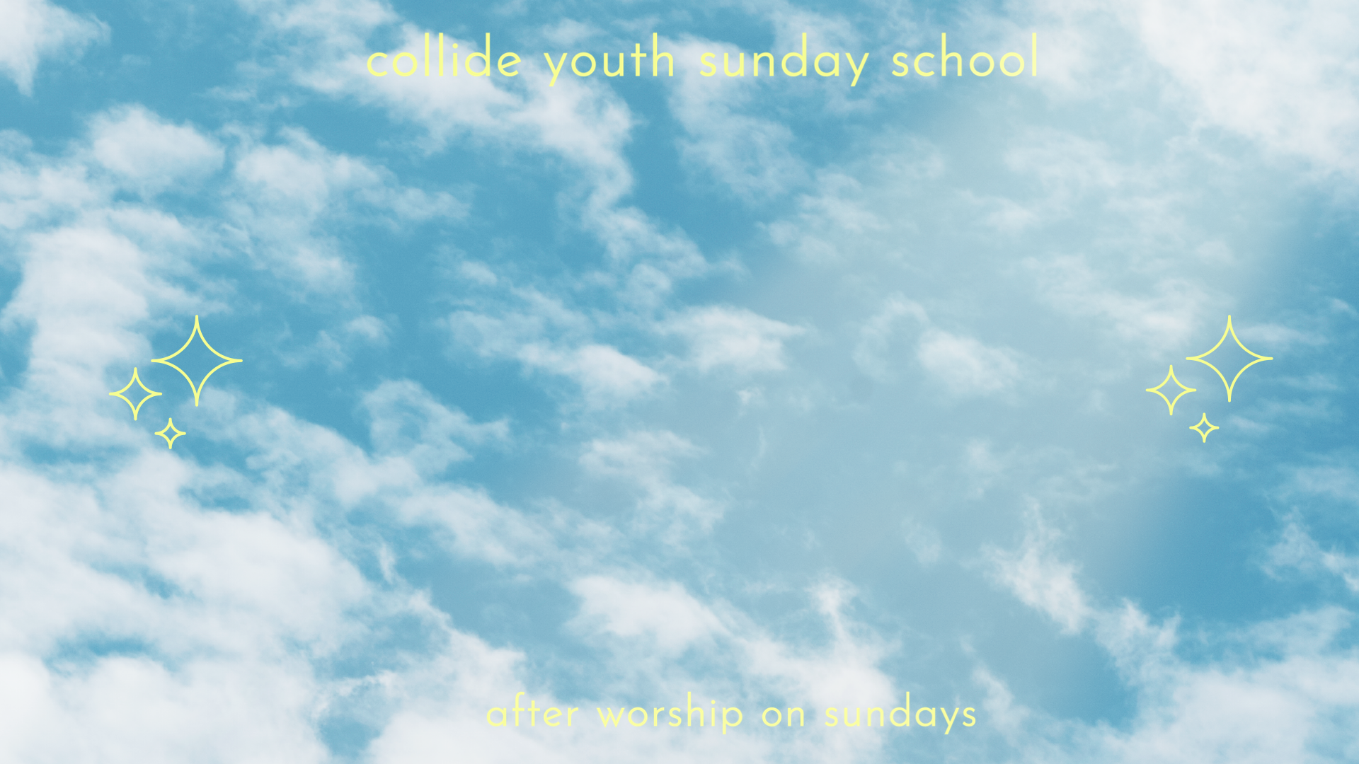 Collide Youth Sunday School
