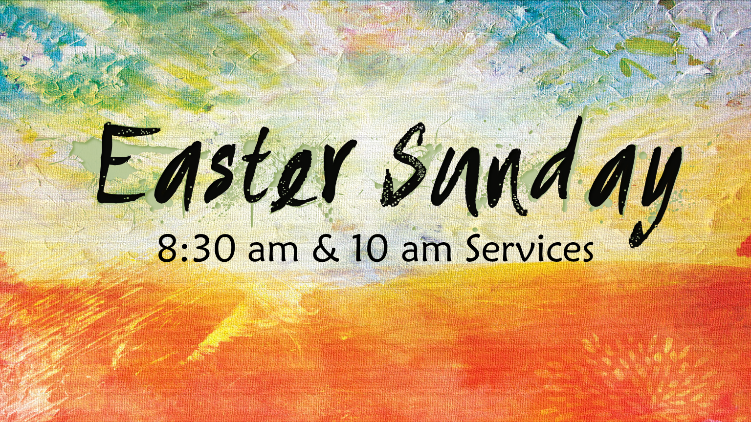 Easter Sunday Services