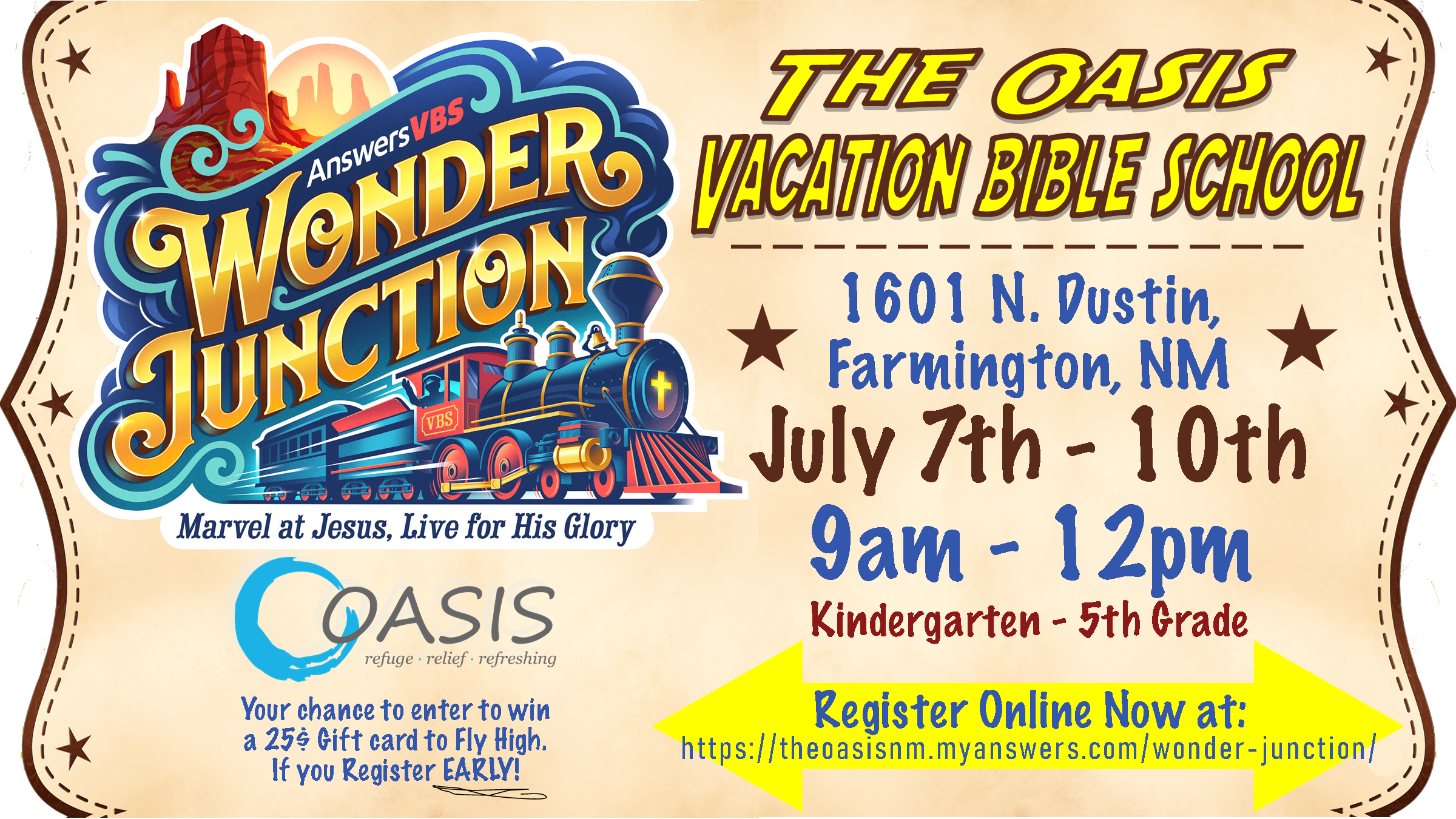 The Oasis VBS 2025 
