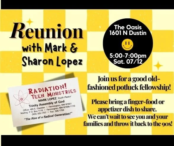 Reunion with Mark &amp; Sharon Lopez