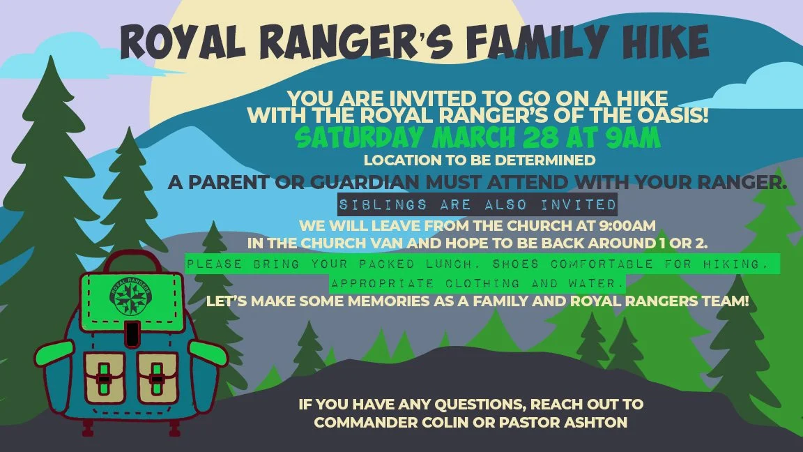 Royal Ranger's Family Hike