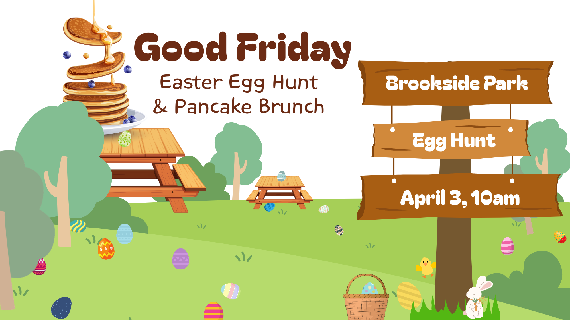 Good Friday Easter Egg Hunt &amp; Pancake Brunch