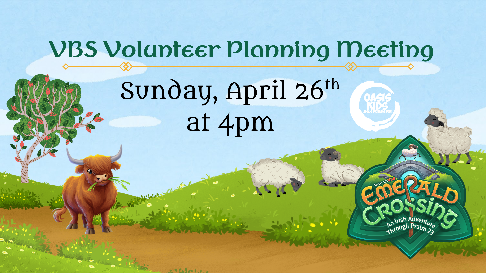 VBS Volunteer Planning Meeting