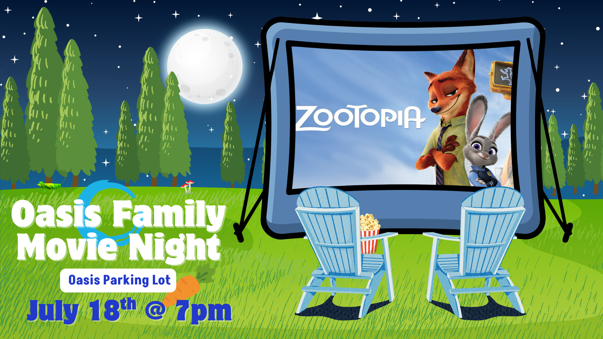 Oasis Family Movie Night