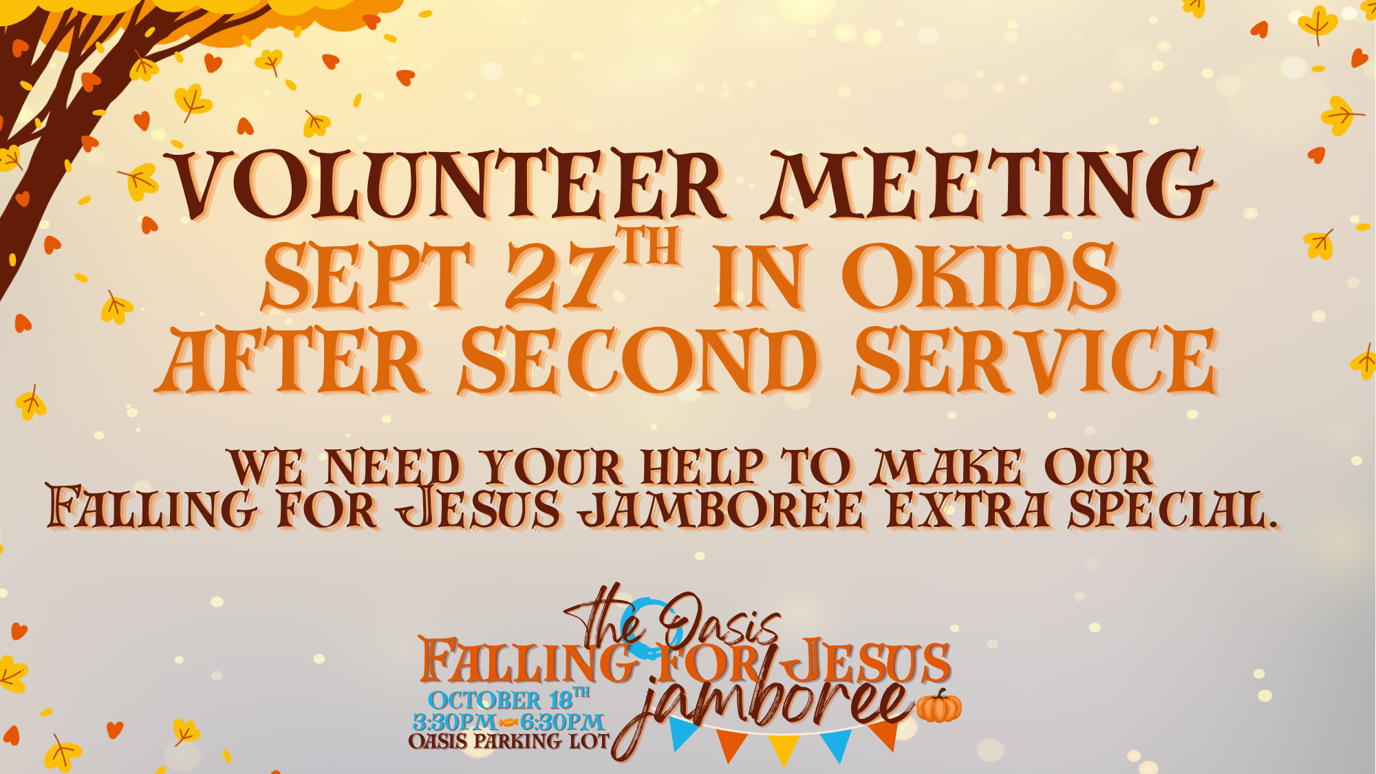 Volunteer Planning Meeting 