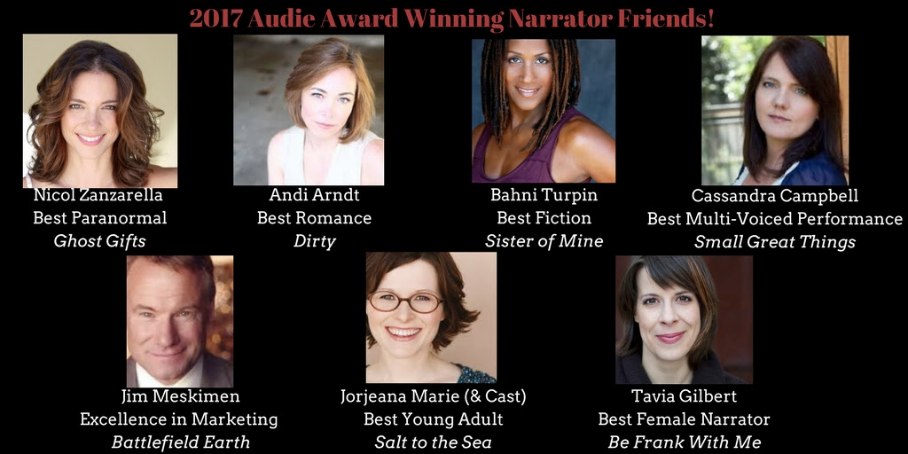 2017 Audie Winning Narrators