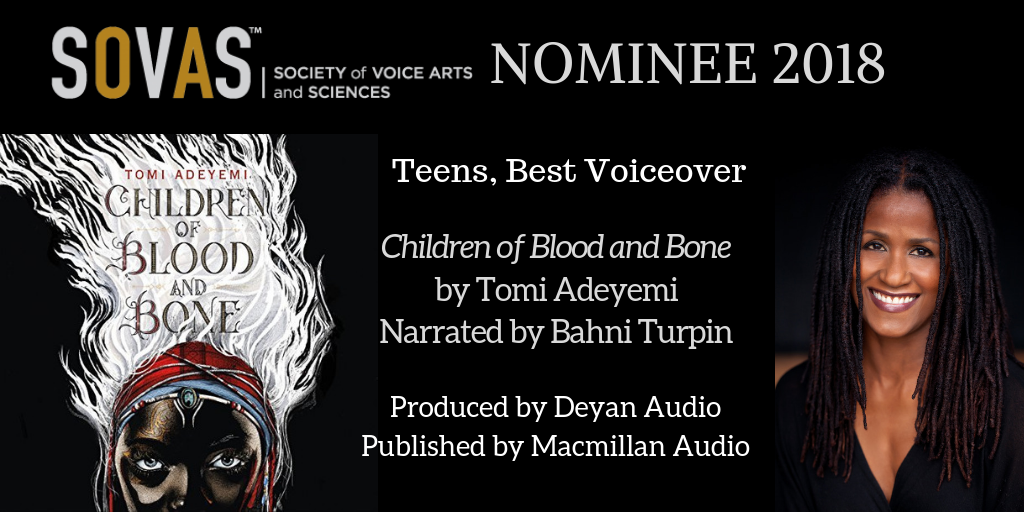 Children of Blood and Bone // Macmillan Audio // Narrated by Bahni Turpin // Full Production