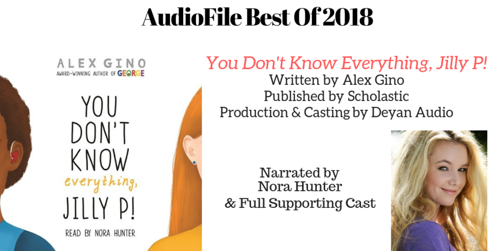 You Don't Know Everything, Jilly P  - Audiofile Best of 2018.png
