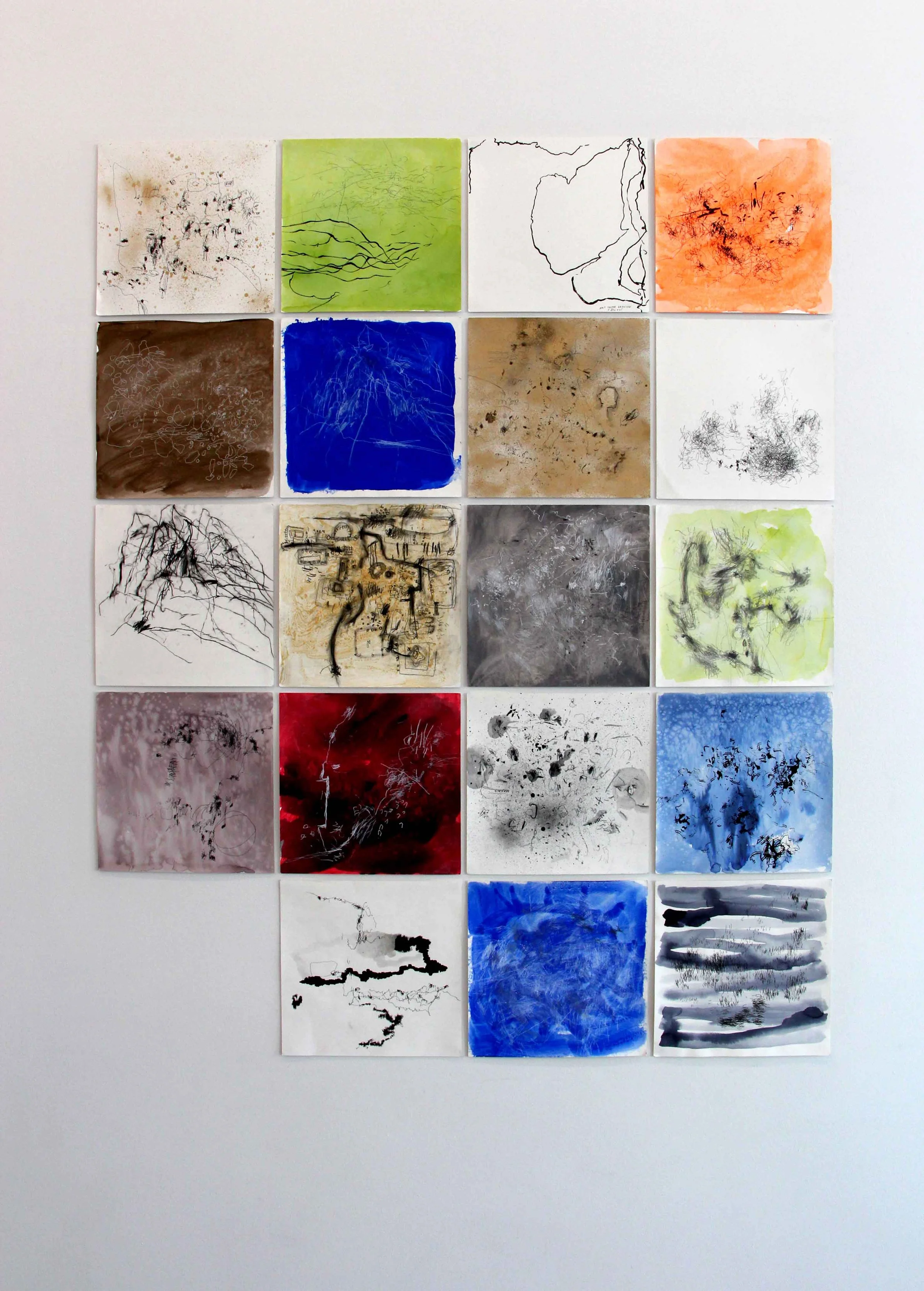 19 Walking Drawings, 2025