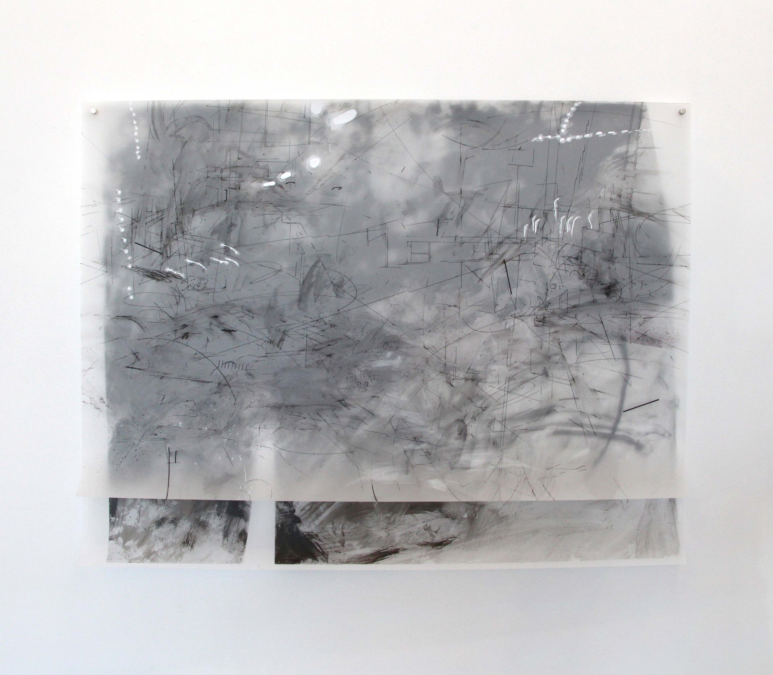 Maps of Being XXIV (night walk, Enmore Road), 2025