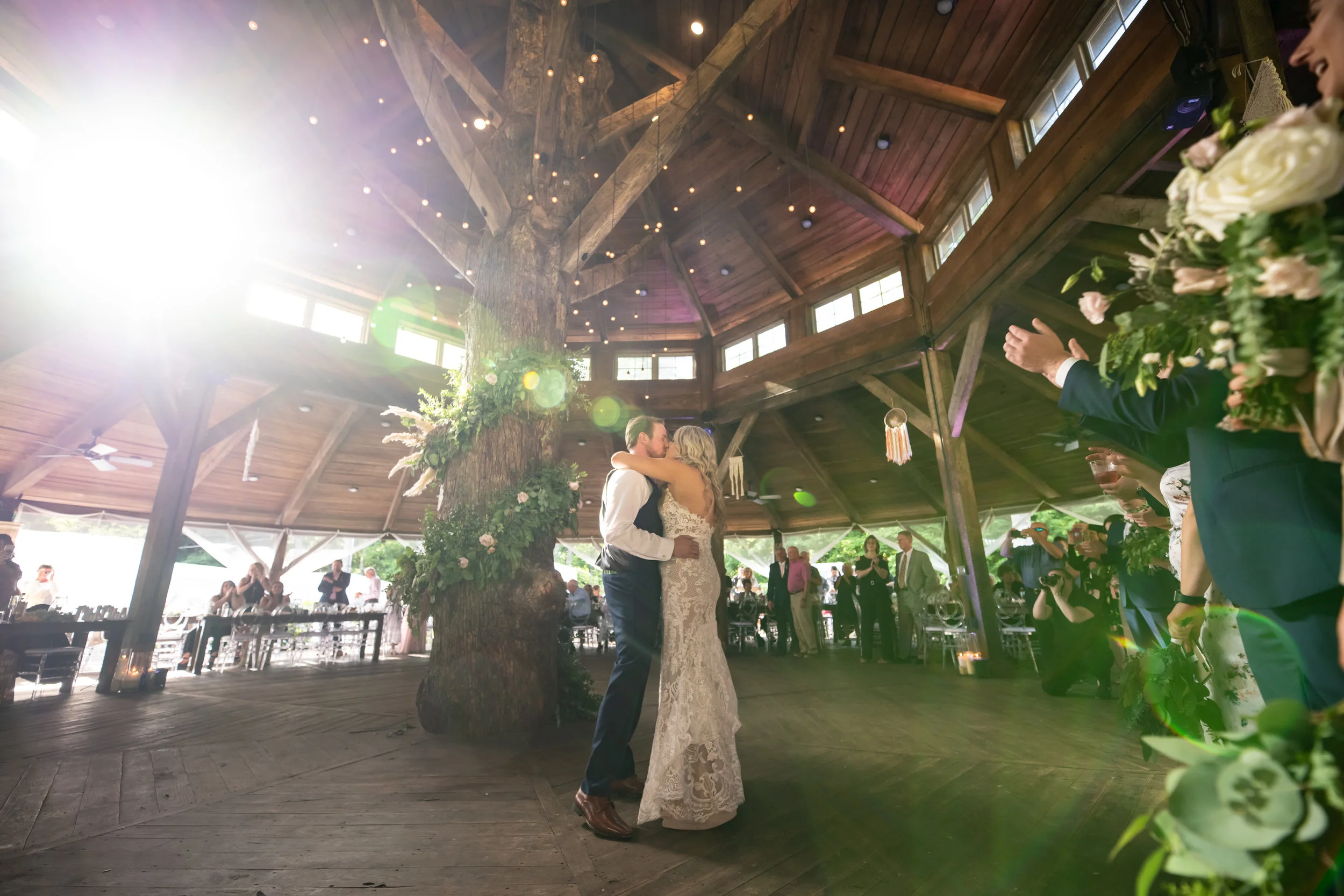 Woodsy Wedding Vows at Fernstone Retreat: Taylor &amp; Matt