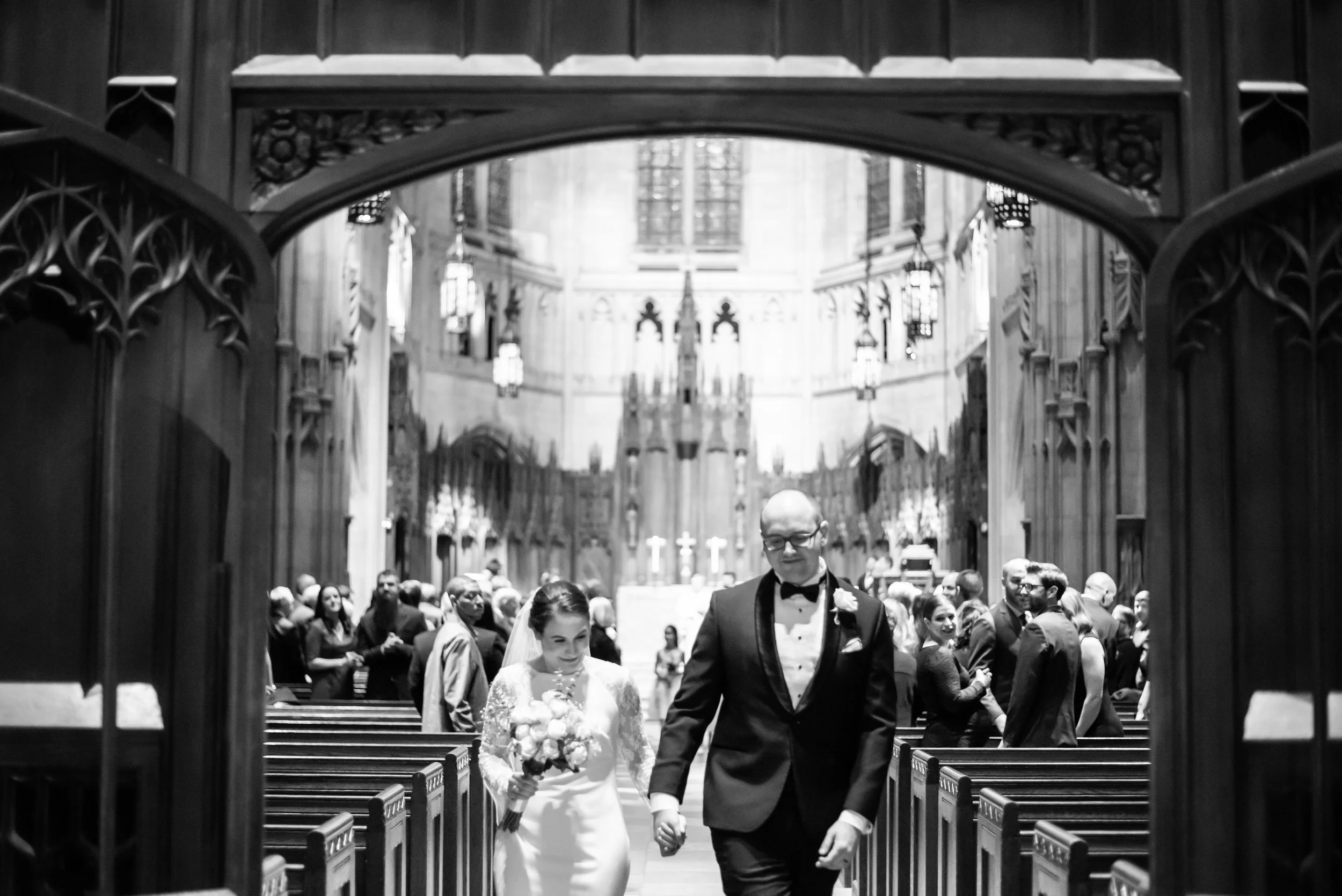 Chilly Wedding at the Wyndham Pittsburgh University Center: Mary &amp; Jon 