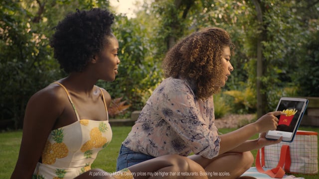 McDelivery Phone to Food - Hot Day