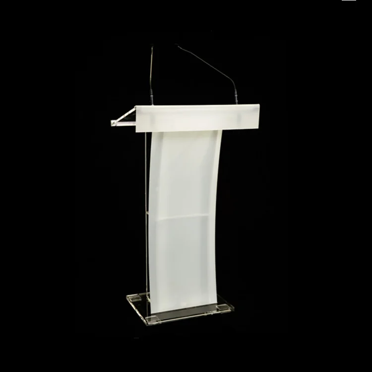 Clear Perspex Lectern