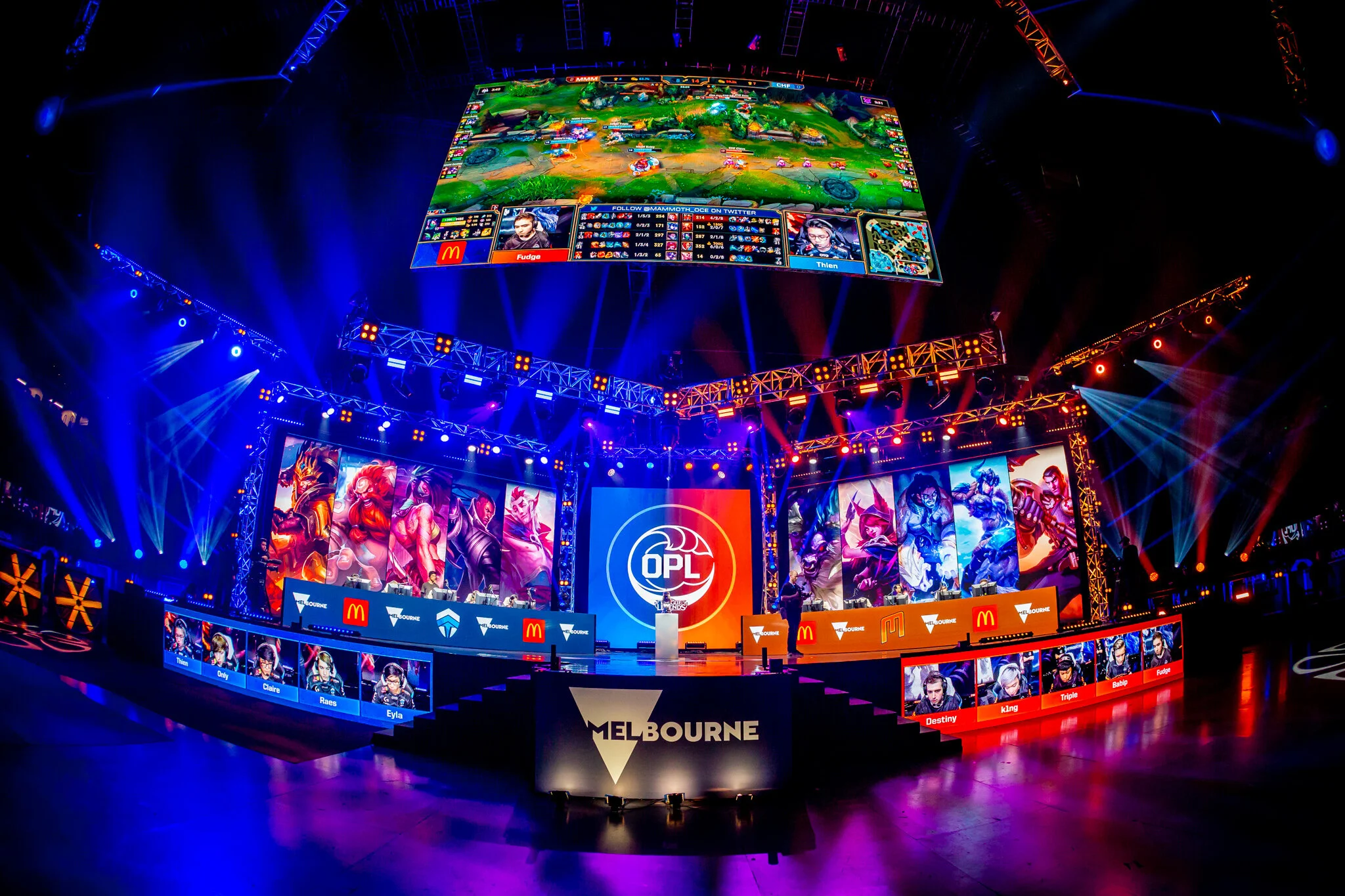 League of Legends OPL finals for MEO 2019
