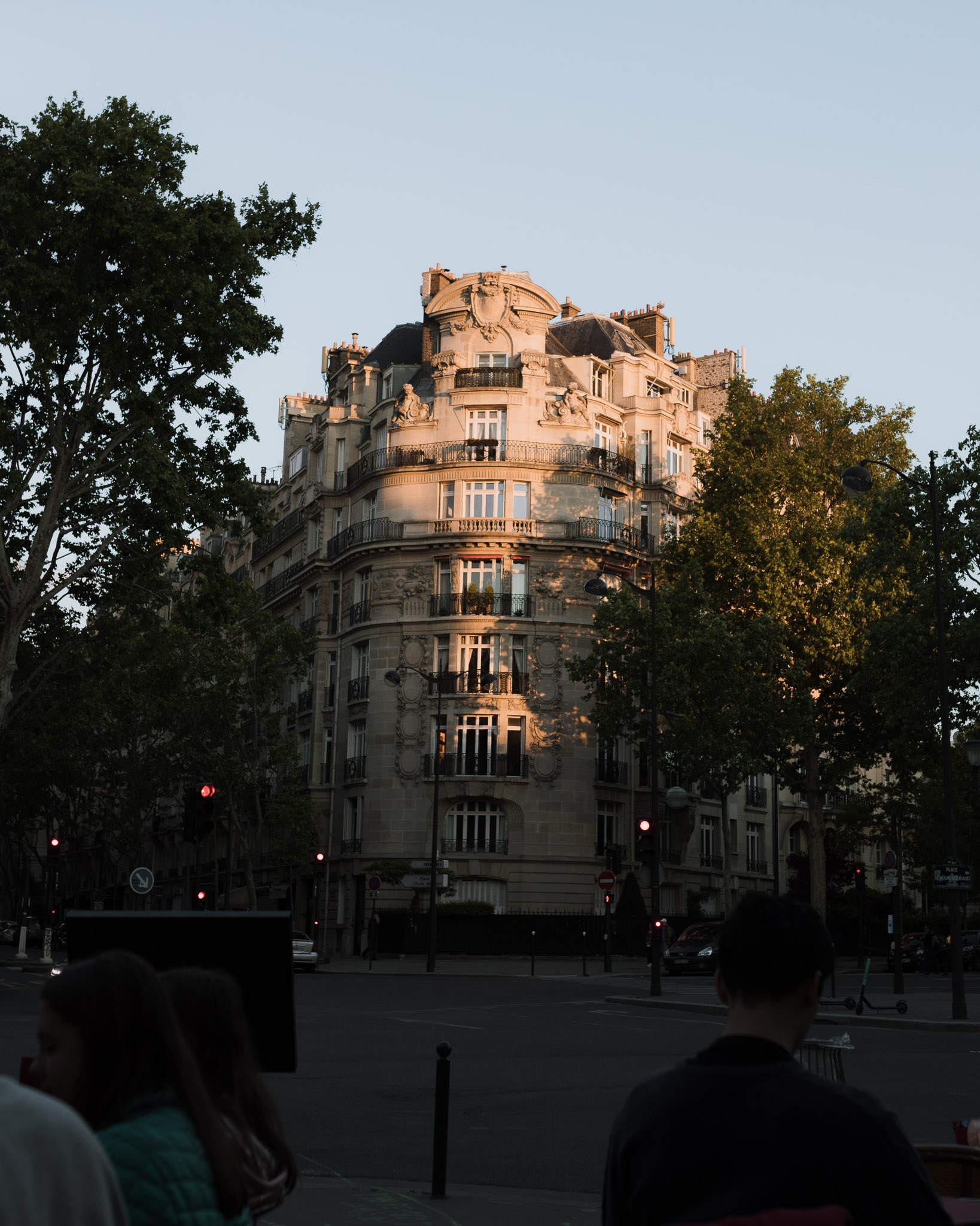 Paris does golden hour right.