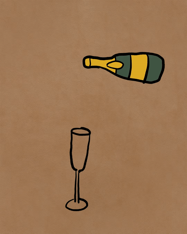 Champagne Overload Gif ©Jamie Waynick