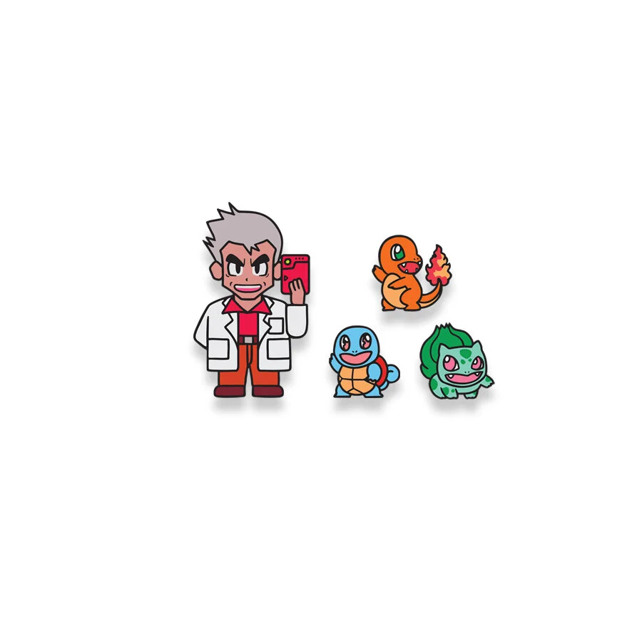 kehasuk-pokemon-pin-professor-Oak-charmander-squirtle-bulbasaur-Listing.jpg