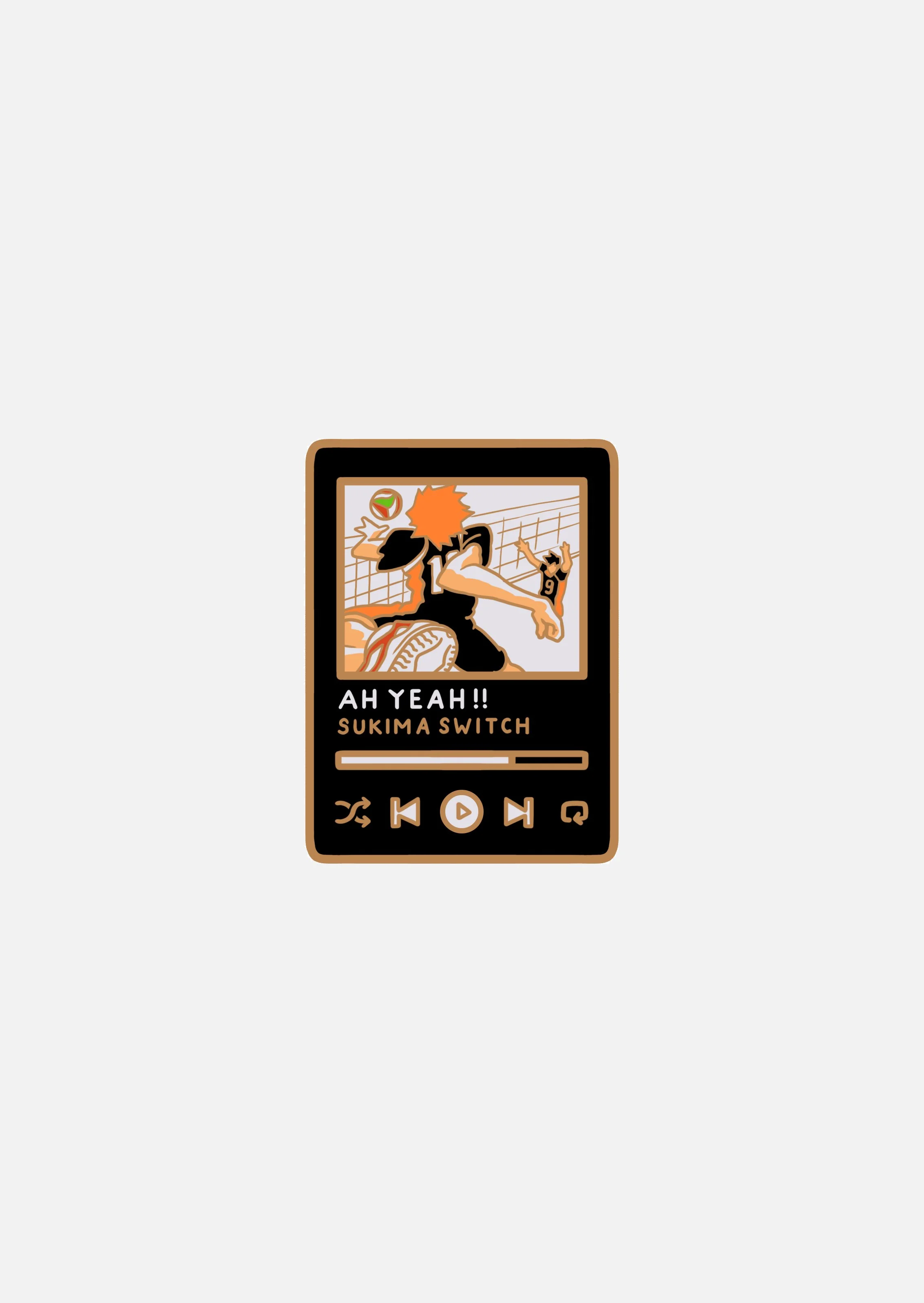 Haikyu Pin grey.jpg