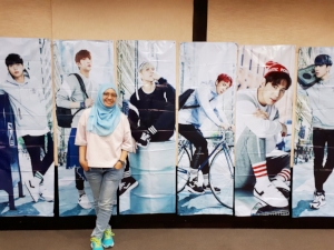 This is Kasih, a 23-year-old Starlight from Jambi, Indonesia, posing at the Starlight gathering in Jakarta :)