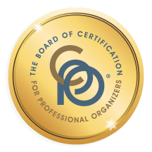 The Board of Certification for Professional Organizers