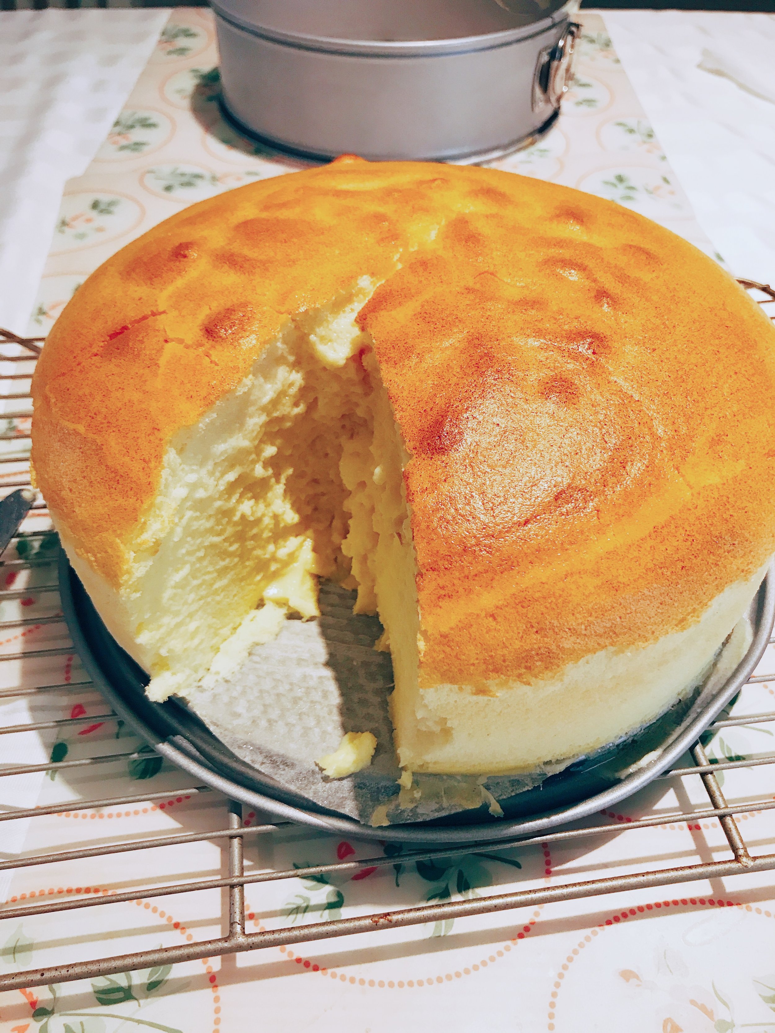 Jiggly Japanese Cheesecake スフレチーズケーキ
