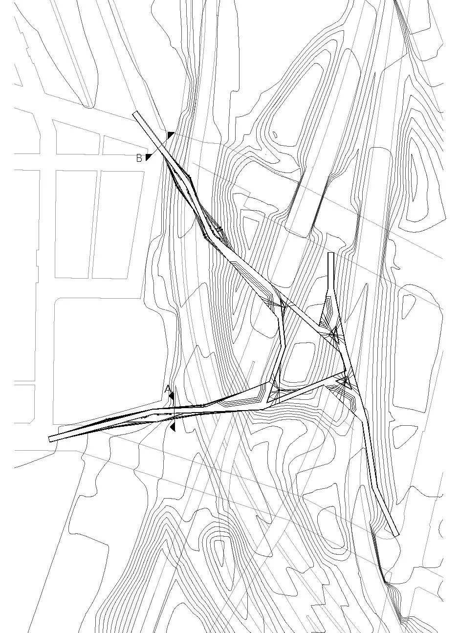 Boyle Heights Interchange Pedestrian and Cyclist Bridge | Interchange Studio Design Journal 4