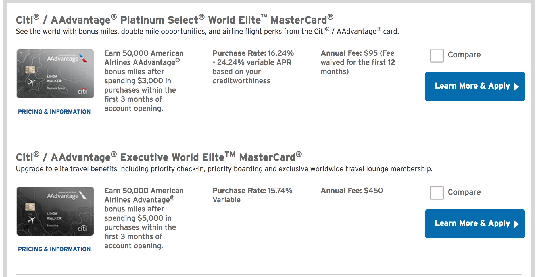 I'm interested in both of these, but I'll only get the bonus on one in the next 24 months...