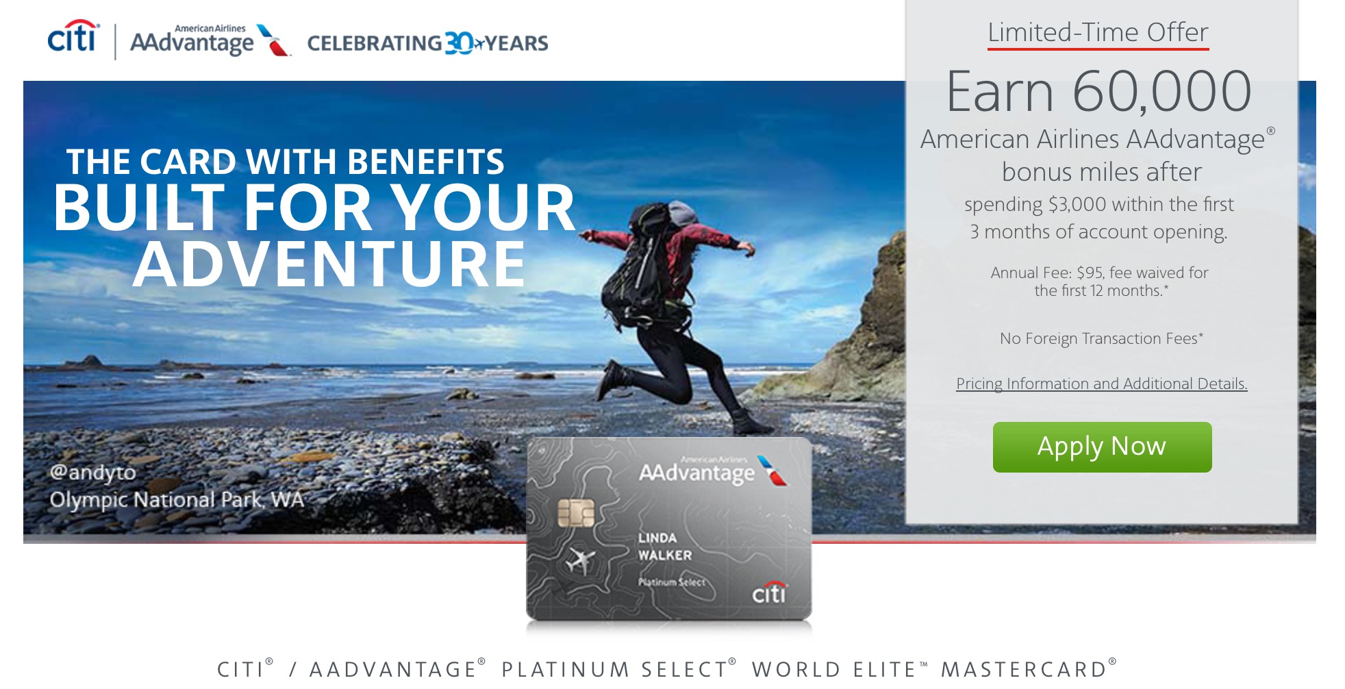 We just jumped on the chance to get this increased signup bonus