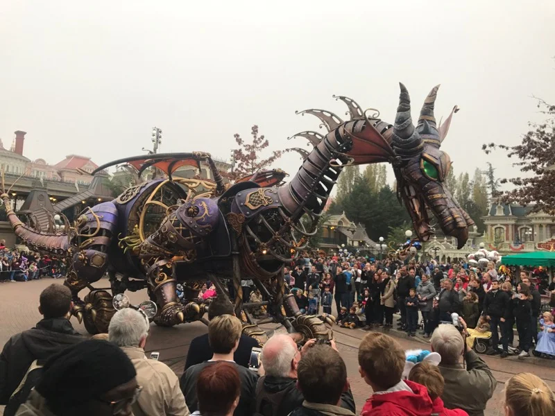 A great view of the parade
