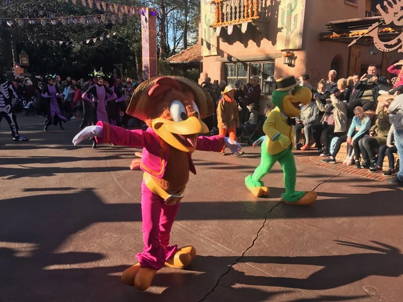 The Tres Caballeros (sans Donald) made an appearance!