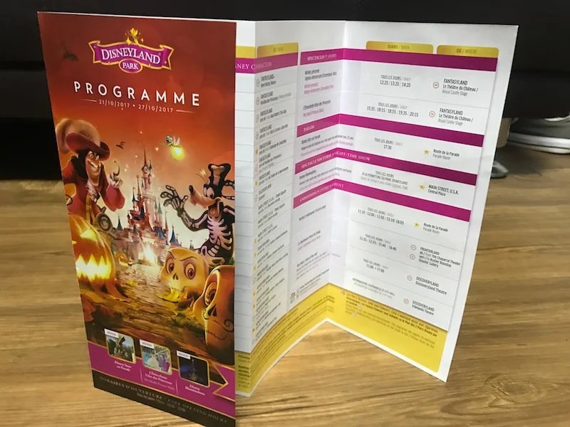 Be sure to grab a times guide ("Programme"), which lists some times you won't even find in the app!