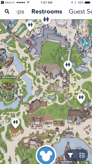 Disneyland Paris app - Europacell