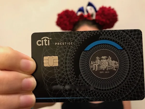 Our Citi Prestige, great for Disney stays!