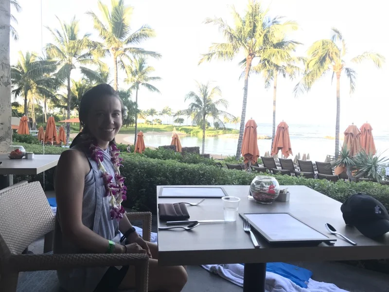 Breakfast with a view at 'AMA 'AMA