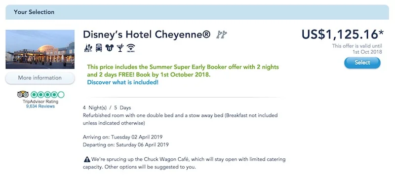 Disney S Hotel Cheyenne Review Mouse Hacking