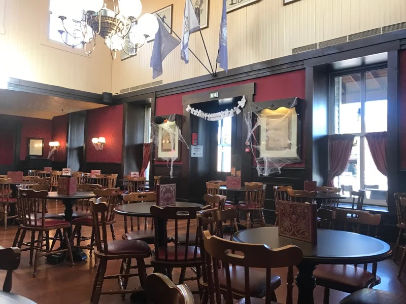 Empty space at Red Garter Saloon around 4PM